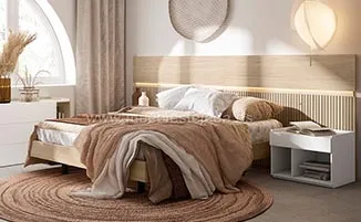 dormitorio de matrimonio moderno