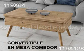 Mesa de centro Disemobel Natura