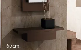 recibidor moderno con un cajón