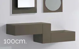 consola moderna de colgar