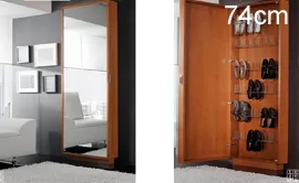 Mueble zapatero moderno lacado