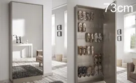 Mueble zapatero moderno lacado